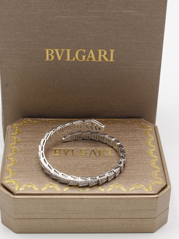 اساور بولغاري سنيك كبير فضي اسواره bvlgari  