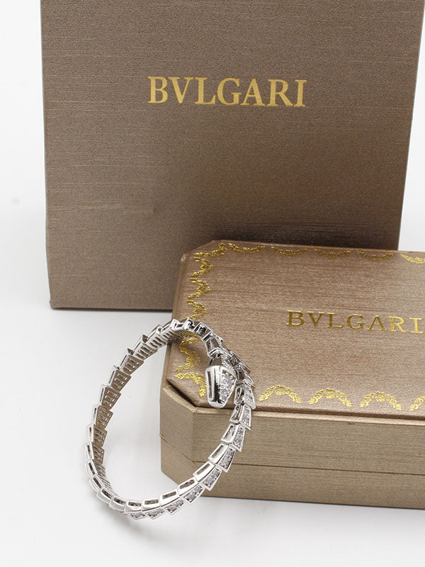 اساور بولغاري سنيك كبير فضي اسواره bvlgari  