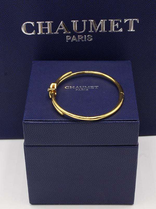 اسوارة شومية اكس زركون بانقل لوقو اسواره chaumet