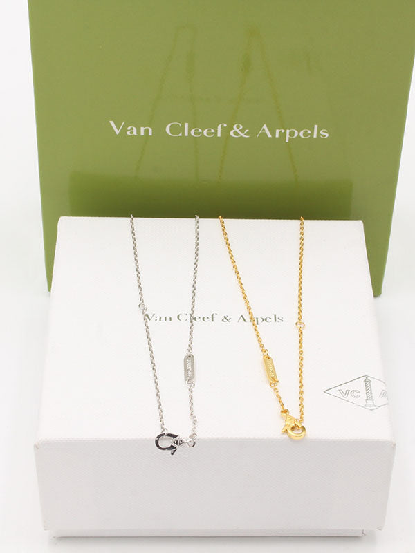 سلسال فان كليف زركون اسطواني صغير سلسال van cleef