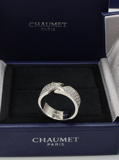 خاتم شومية زركون لوقو خواتم chaumet فضي 6 