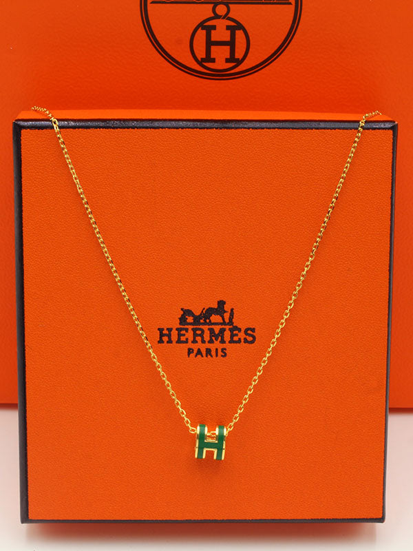 سلسال هيرمز ميني سلسال HERMES اخضر 