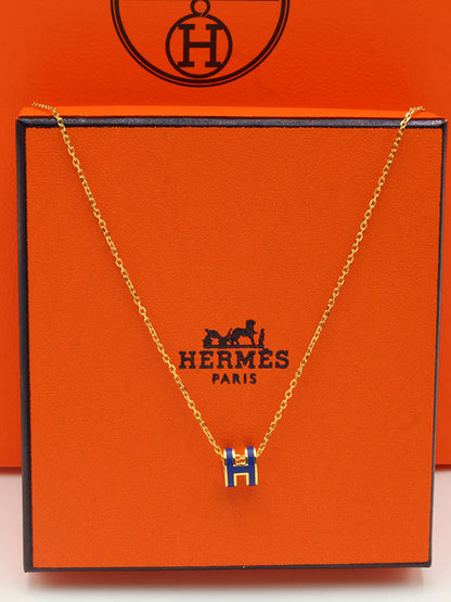 سلسال هيرمز ميني سلسال HERMES كحلي 