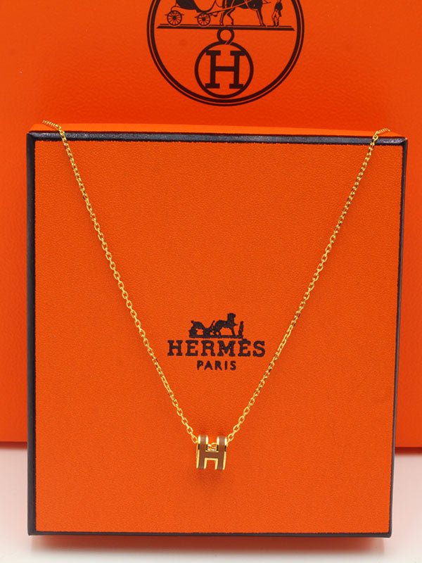 سلسال هيرمز ميني سلسال HERMES بني 