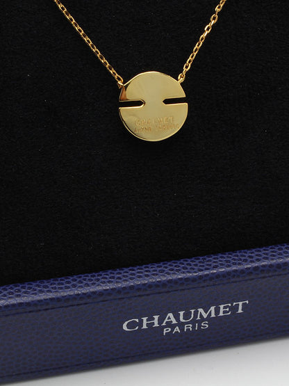 سلسال شومية اكس زركون ناعم لوقو سلسال chaumet  