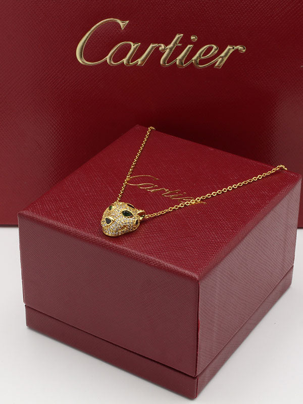 سلسال كارتير تايقر زركون لوقو سلسال CARTIER  