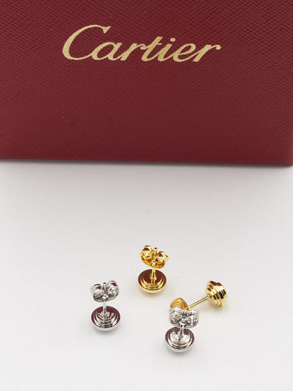 حلق كارتير ون ستون صعير حلق CARTIER  