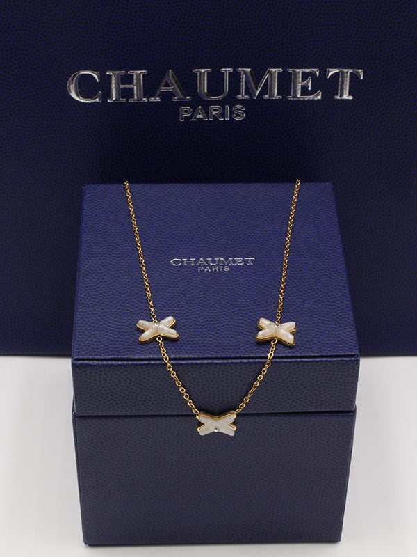 سلسال شومية عقد ناعم سلسال chaumet  