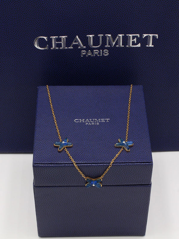 سلسال شومية عقد ناعم سلسال chaumet  