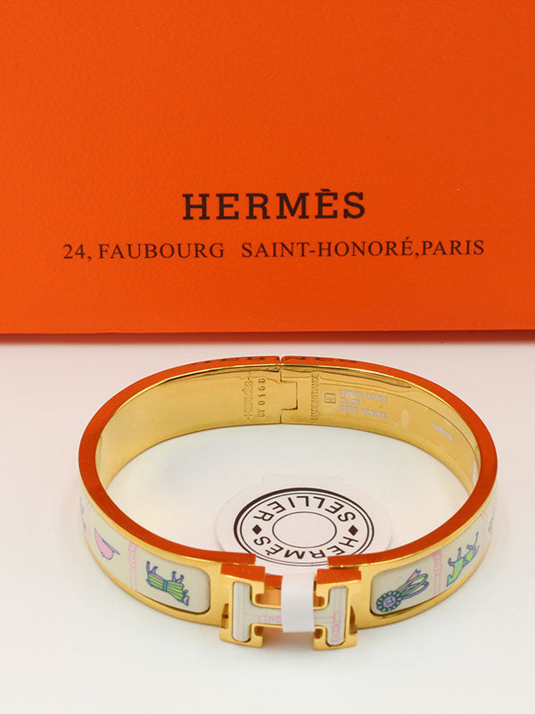 اساور هيرمز هورس وايت اسواره HERMES ذهبي