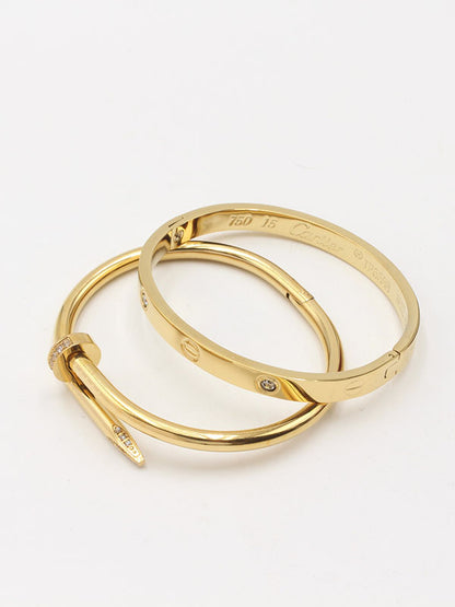اسوارة كارتير مسمار مع اسواره لوف زركون اسواره CARTIER