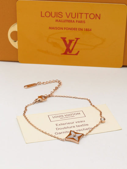 اسوارة لويس فيتون ذهبية ناعمة اسواره louis vuitton