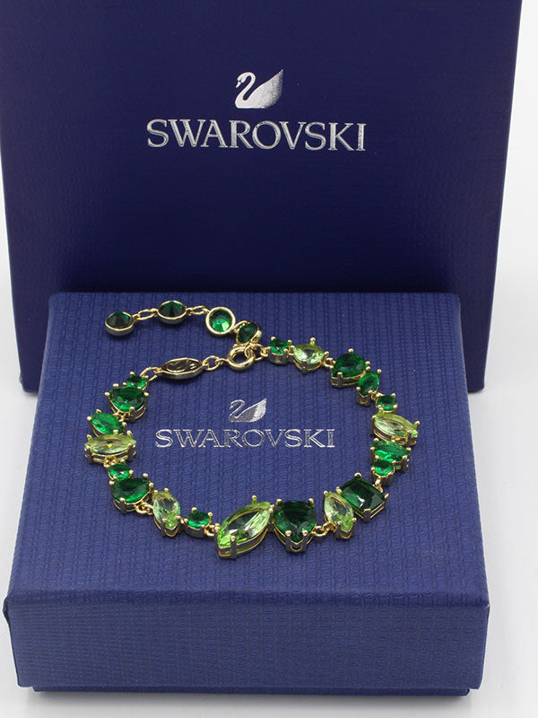 اساور سواروفسكي اخضر زركون اسواره Swarovski