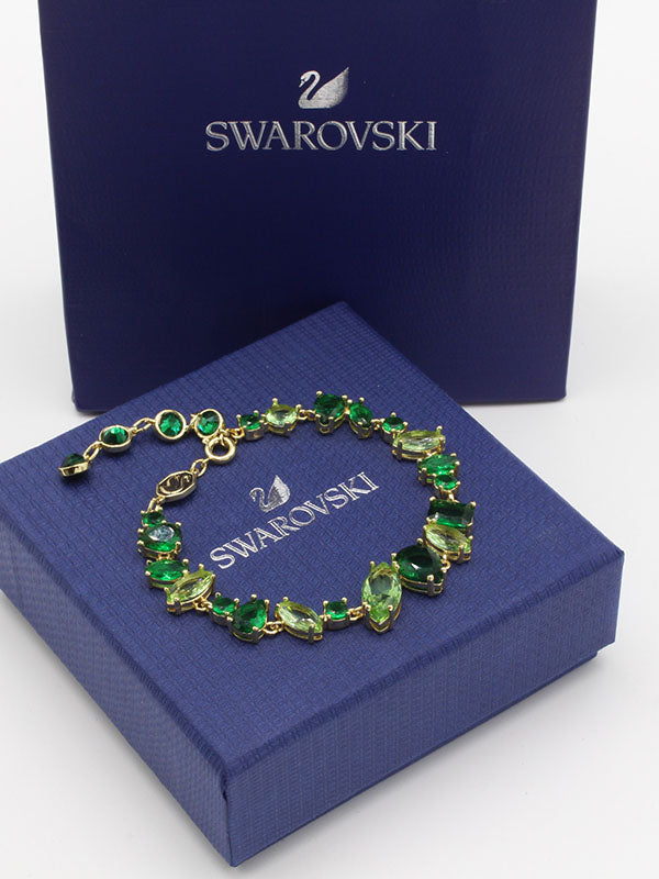 اساور سواروفسكي اخضر زركون اسواره Swarovski