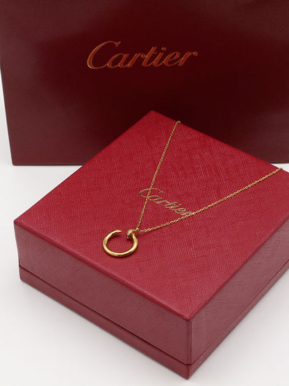 سلسال كارتير مسمار وسط لوقو سلسال CARTIER