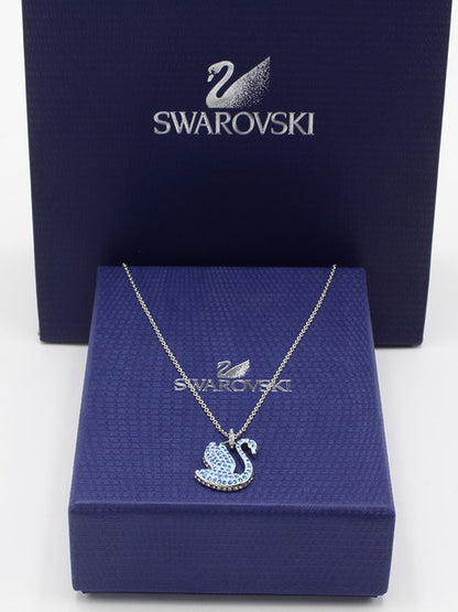 سلسال سواروفسكي سوان سماوي زركون سلسال Swarovski