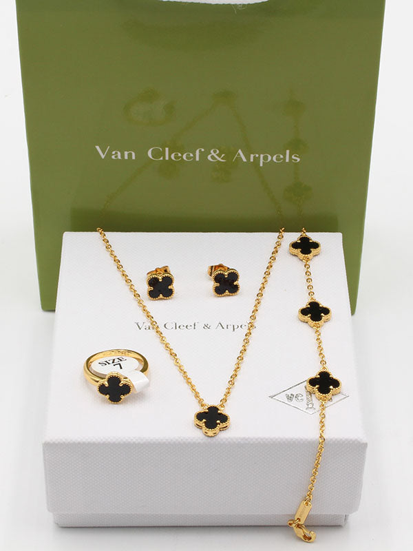 طقم فان كليف ناعم اسواره 3 ورود اطقم van cleef