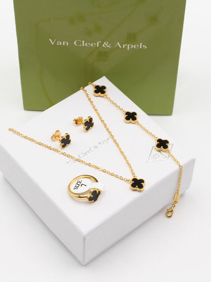 طقم فان كليف ناعم اسواره 3 ورود اطقم van cleef