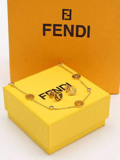 طقم فندي تشوكر ناعم اطقم fendi