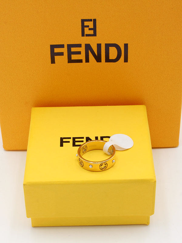 دبلة فندي لولو خواتم fendi ذهبي 7