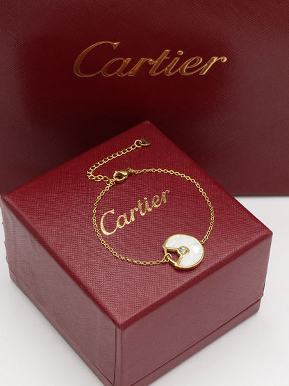 اسواره كارتير شيل ابيض اسواره CARTIER