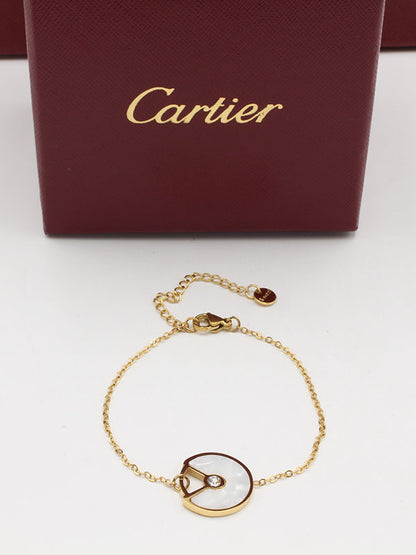 اسواره كارتير شيل ابيض اسواره CARTIER