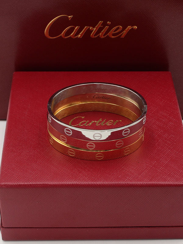 اساور كارتير 3 قطع عريضة مقاس كبير اسواره CARTIER