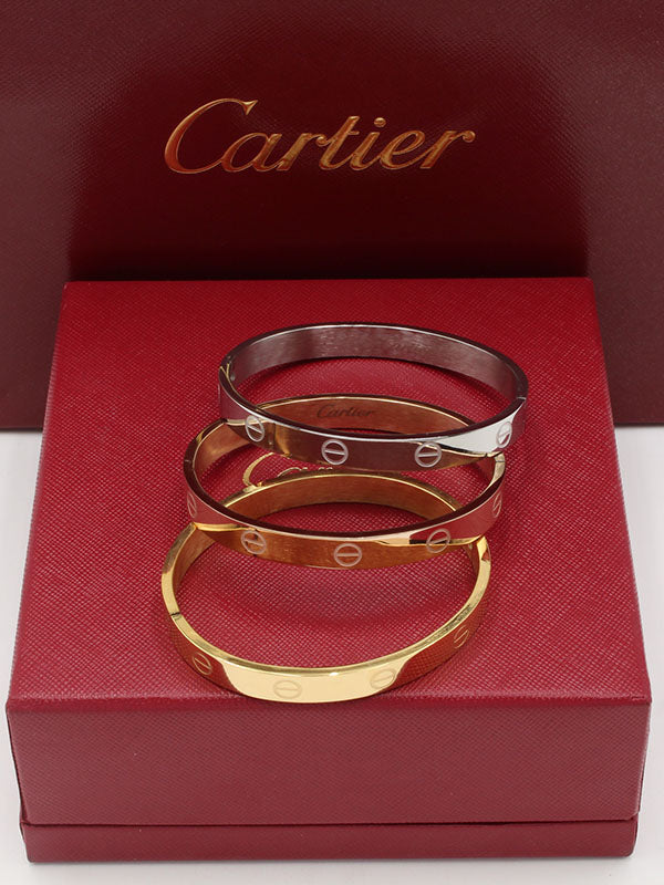 اساور كارتير 3 قطع عريضة مقاس كبير اسواره CARTIER