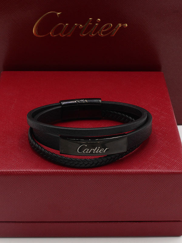 اساور كارتير لاينز رجالي اسواره CARTIER اسود