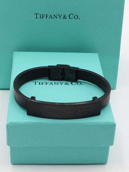 اسواره تيفاني رجالي جلد اسواره tiffany اسود