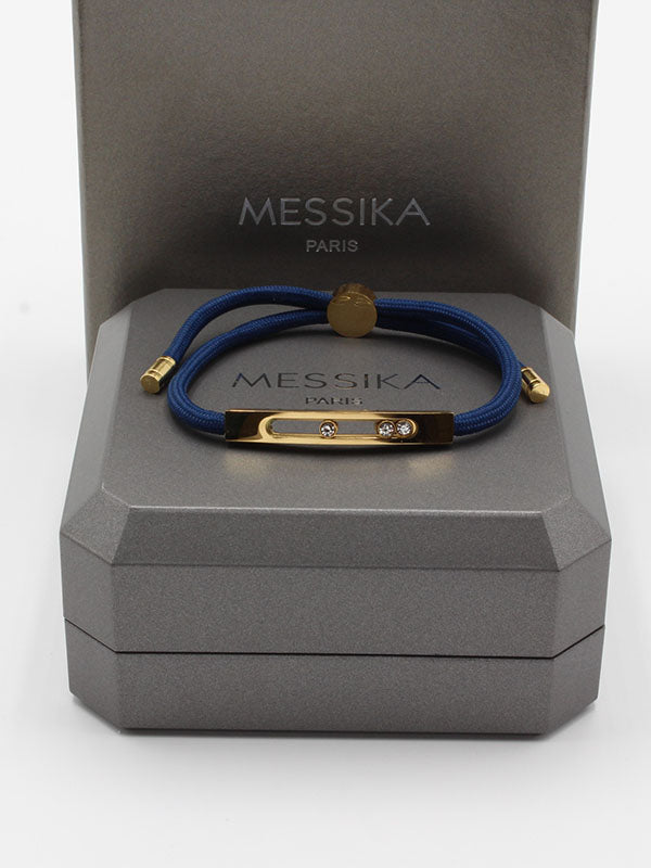 اسوارة ميسيكا روب ذهبي rope اسواره messika كحلي
