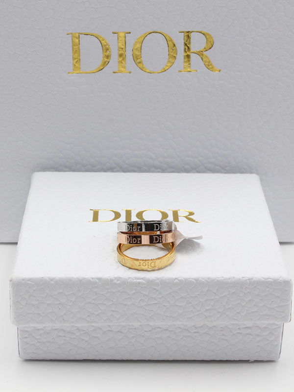 دبل ديور خواتم dior