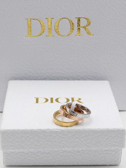 دبل ديور خواتم dior