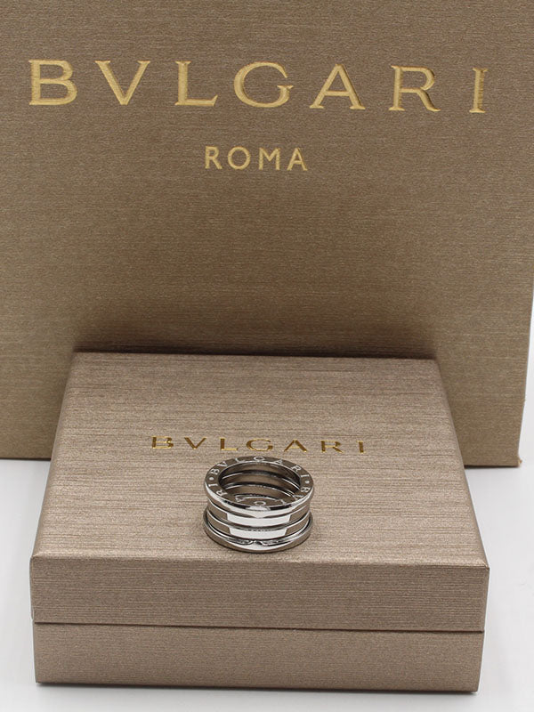 دبلة بولغاري عريضه ميتال خواتم bvlgari فضي 6