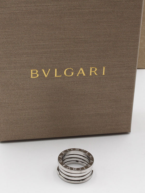 دبلة بولغاري عريضه ميتال خواتم bvlgari