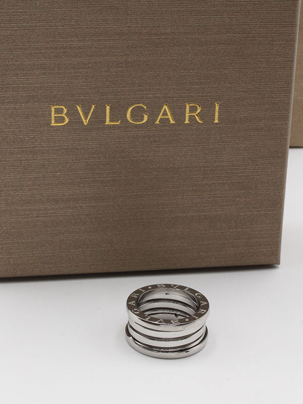 دبلة بولغاري عريضه ميتال خواتم bvlgari