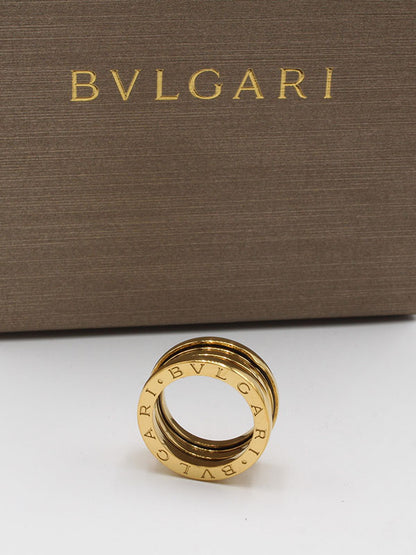 دبلة بولغاري ذهبي خواتم bvlgari