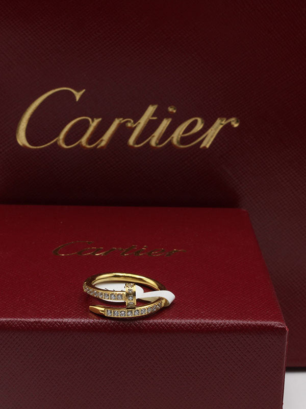 خاتم كارتير فل زركون مسمار خواتم CARTIER