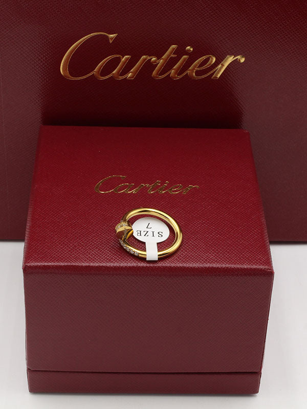 خاتم كارتير فل زركون مسمار خواتم CARTIER