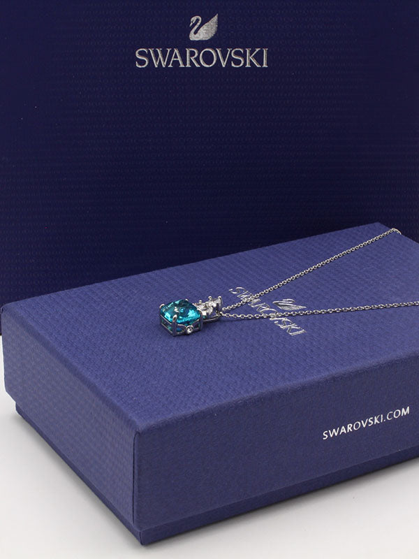 سلسال سواروفسكي بلو سكوير سلسال Swarovski