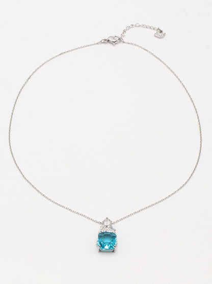 سلسال سواروفسكي بلو سكوير سلسال Swarovski