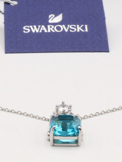 سلسال سواروفسكي بلو سكوير سلسال Swarovski