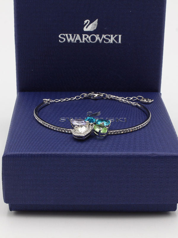 اساور سواروفسكي فراشة بلو ستونز اسواره Swarovski