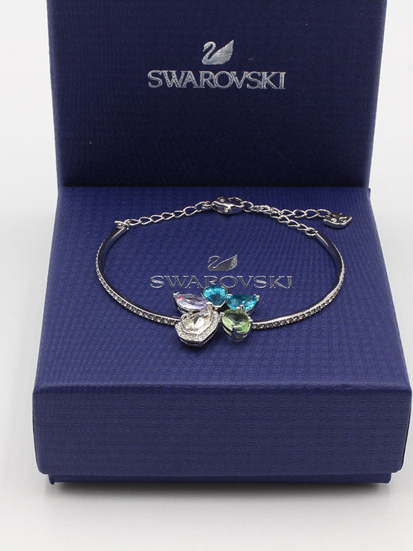 اساور سواروفسكي فراشة بلو ستونز اسواره Swarovski