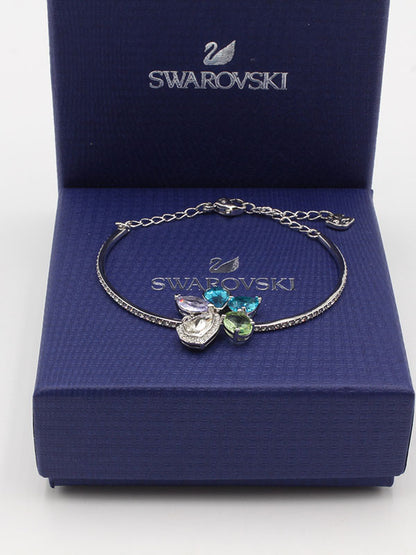 اساور سواروفسكي فراشة بلو ستونز اسواره Swarovski