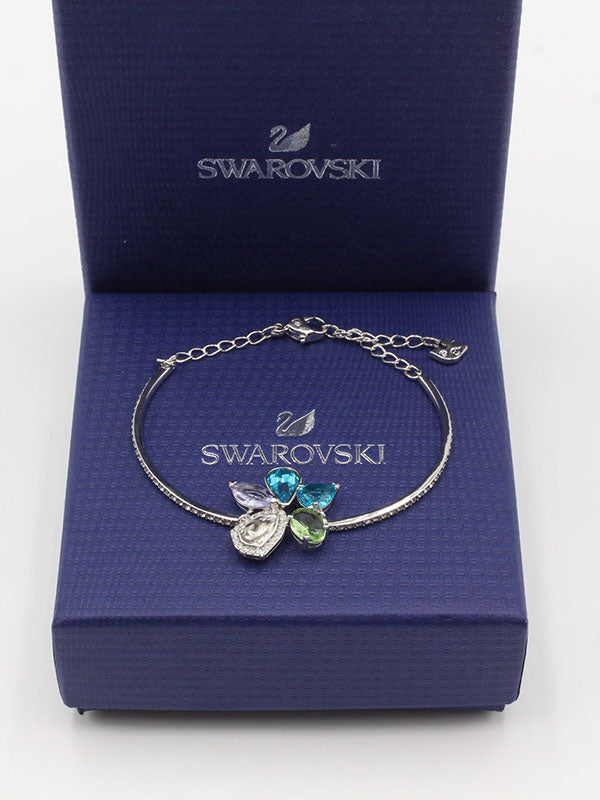 اساور سواروفسكي فراشة بلو ستونز اسواره Swarovski