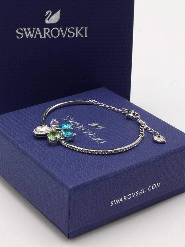 اساور سواروفسكي فراشة بلو ستونز اسواره Swarovski