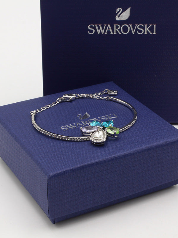 اساور سواروفسكي فراشة بلو ستونز اسواره Swarovski