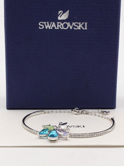 اساور سواروفسكي فراشة بلو ستونز اسواره Swarovski