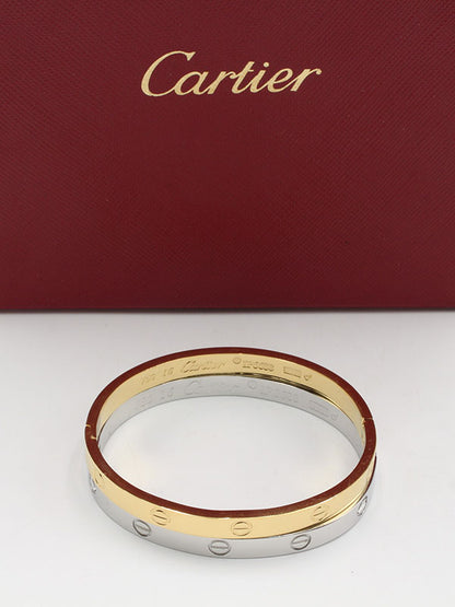 اساور كارتير لوقو قطعتين اسواره CARTIER ملون